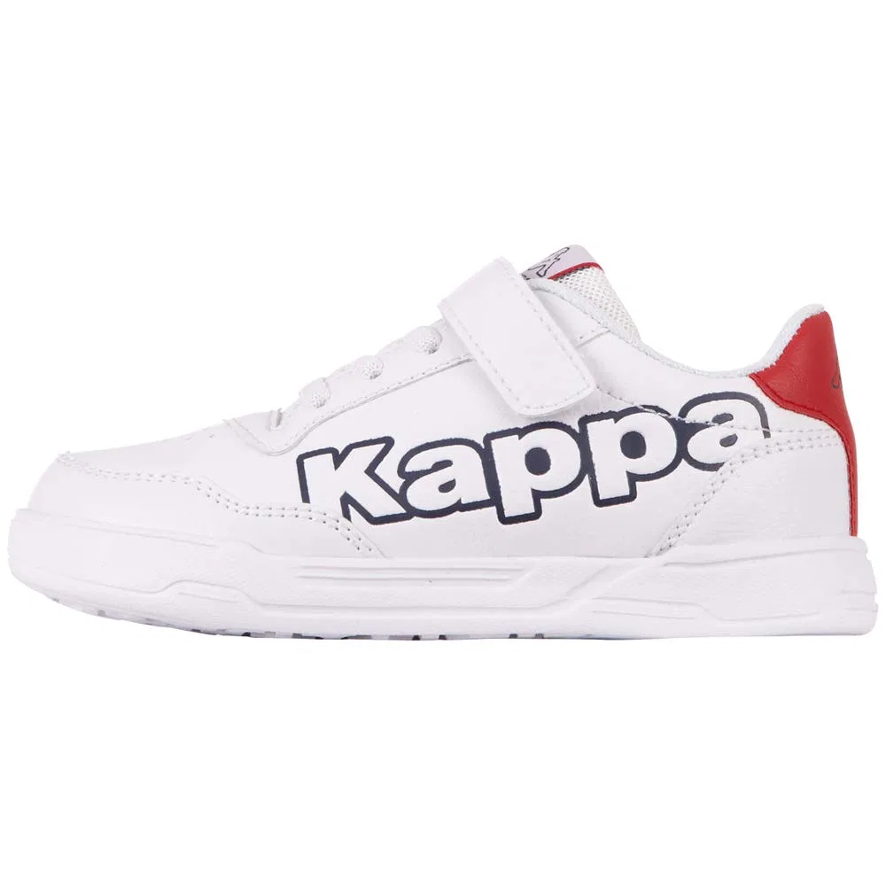 Детские кроссовки для мальчиков с закрытым носком Yarrow K Unisex Kids Kappa, White Navy White