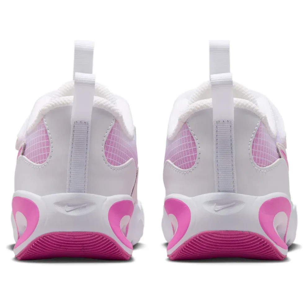 Детские кроссовки с сетчатым верхом Air Max Nova 'White Playful Pink' Nike, White/Playful Pink/Bleached Lilac — фото 4