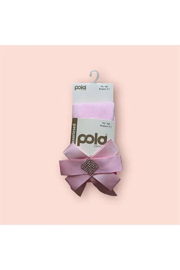Детские колготки для девочек хлопковые Pola, Pink