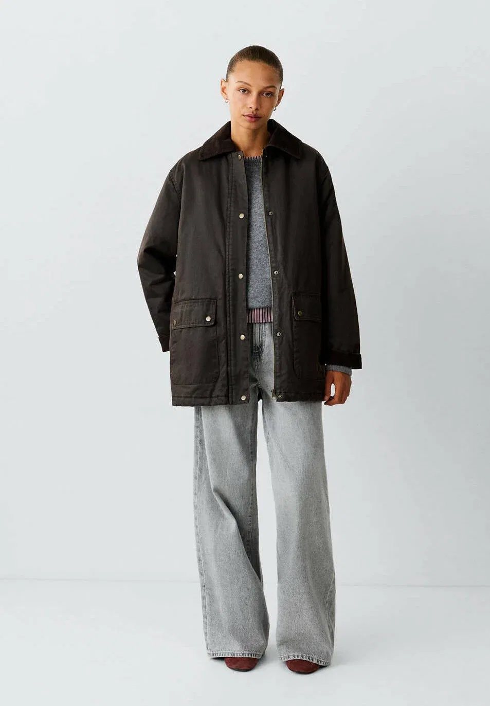 Подросток - короткая шерсть Mango Kids, Dark Brown