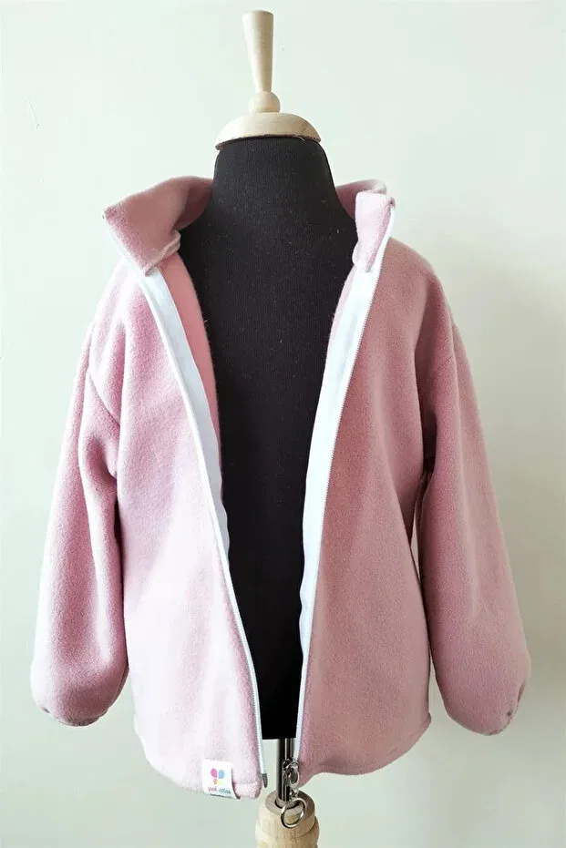 Детская зимняя куртка для девочек хлопковая Nurbeli, Pink — фото 2