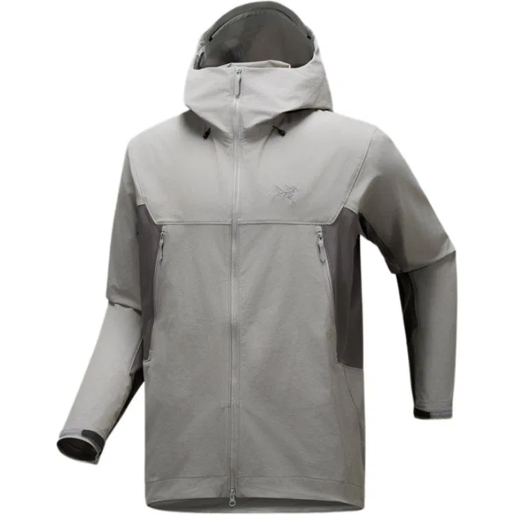 Мужская куртка-софтшелл с капюшоном SERRATUS, Arcteryx, Black — фото 4