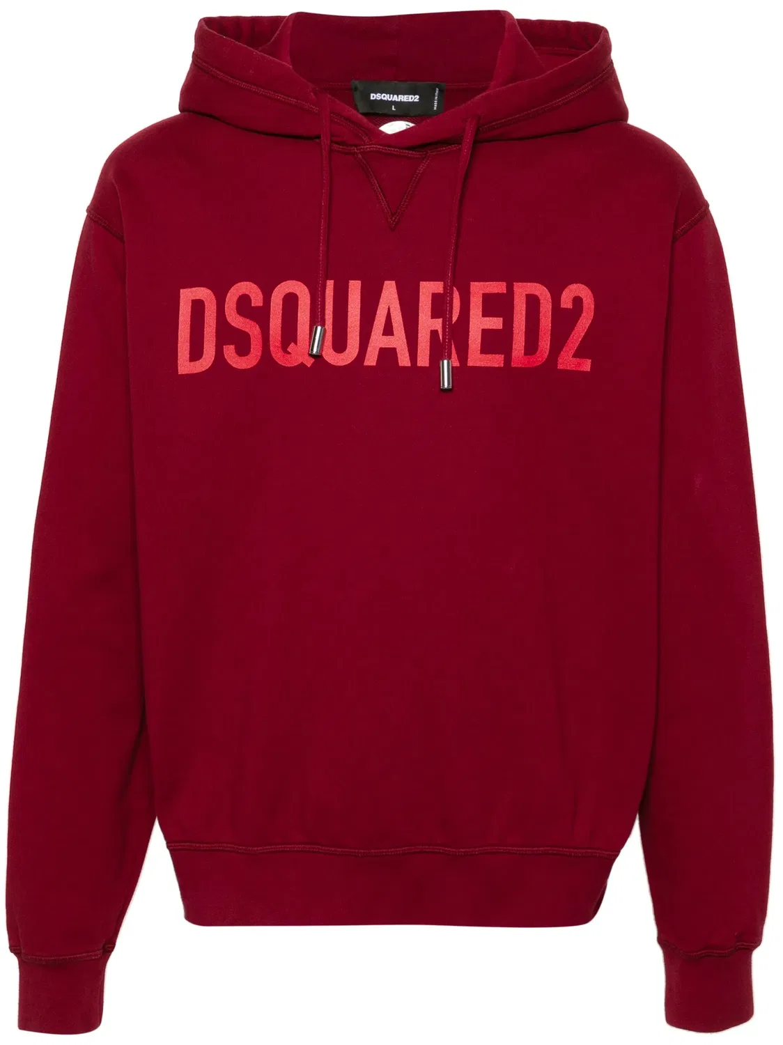 Толстовка с логотипом в стиле Cool Fit DSQUARED2, красный
