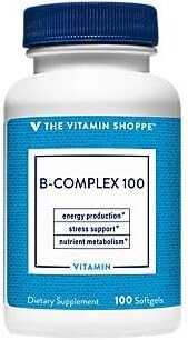 

Витамины группы B The Vitamin Shoppe B-Complex 100, 100 мягких капсул