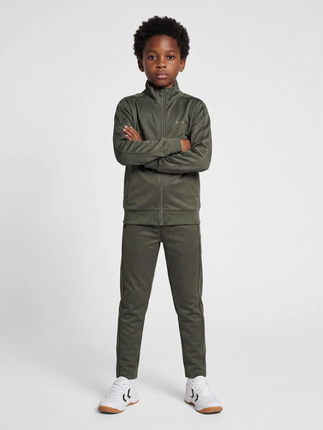 Детский спортивный костюм с длинным рукавом Hmljr Reg Hummel, Grau