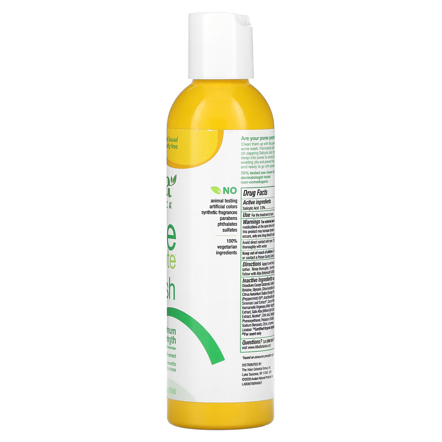 Alba Botanica Acne Dote Средство для глубокого очищения пор от акне — фото 4