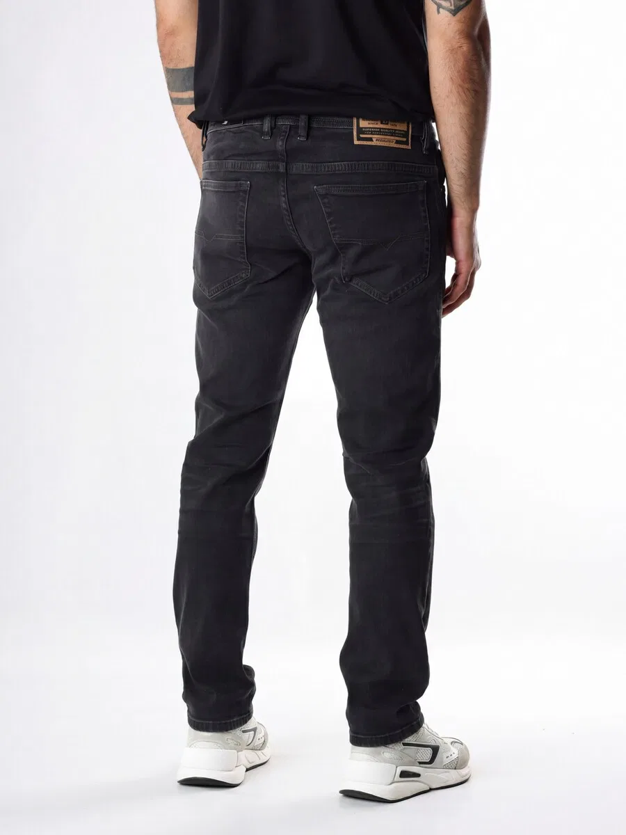 Джинсы DIESEL Slim fit 'Thommer-R' цвета антрацит — фото 3