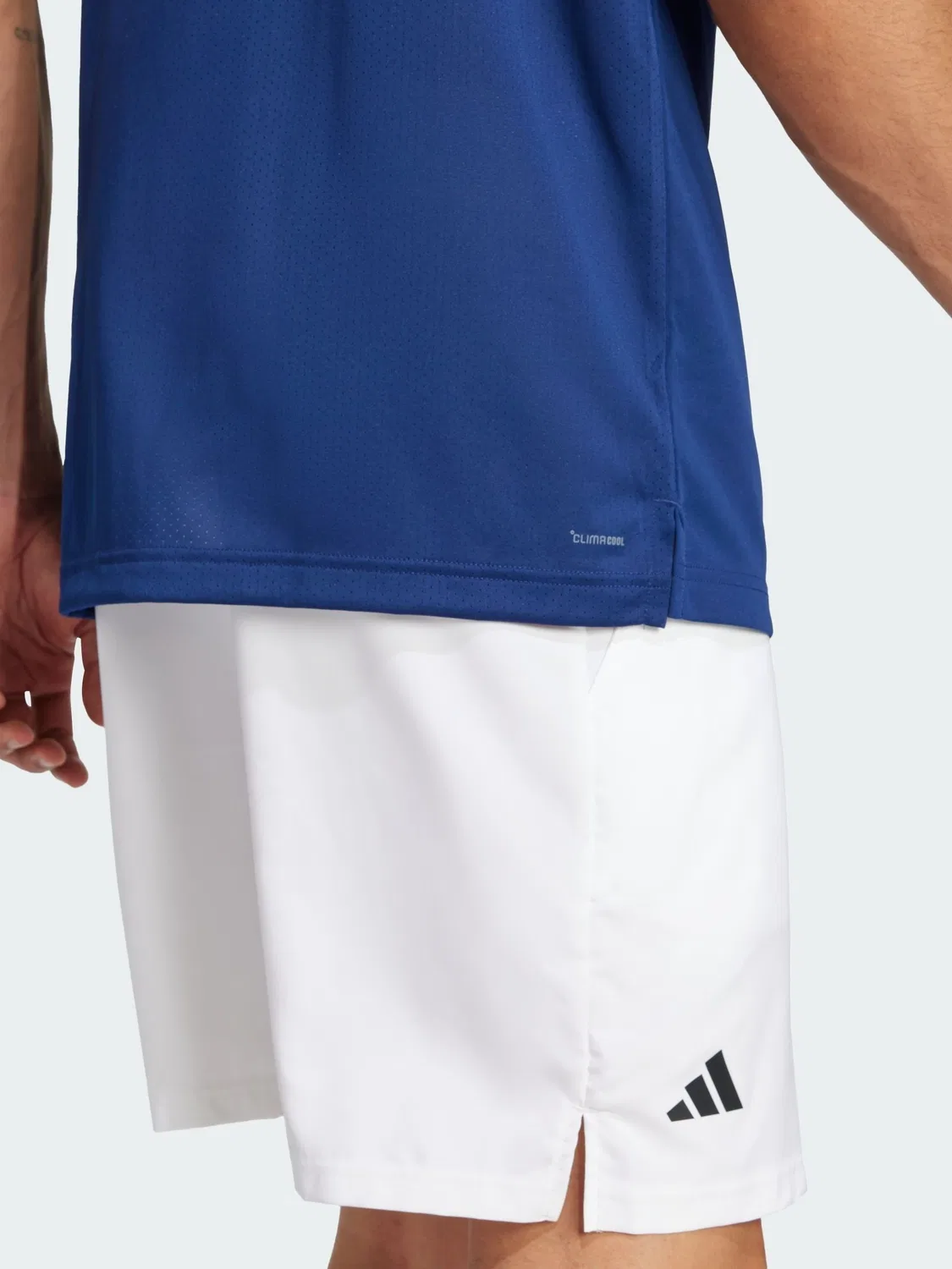 Поло для тенниса Club adidas, синий — фото 4