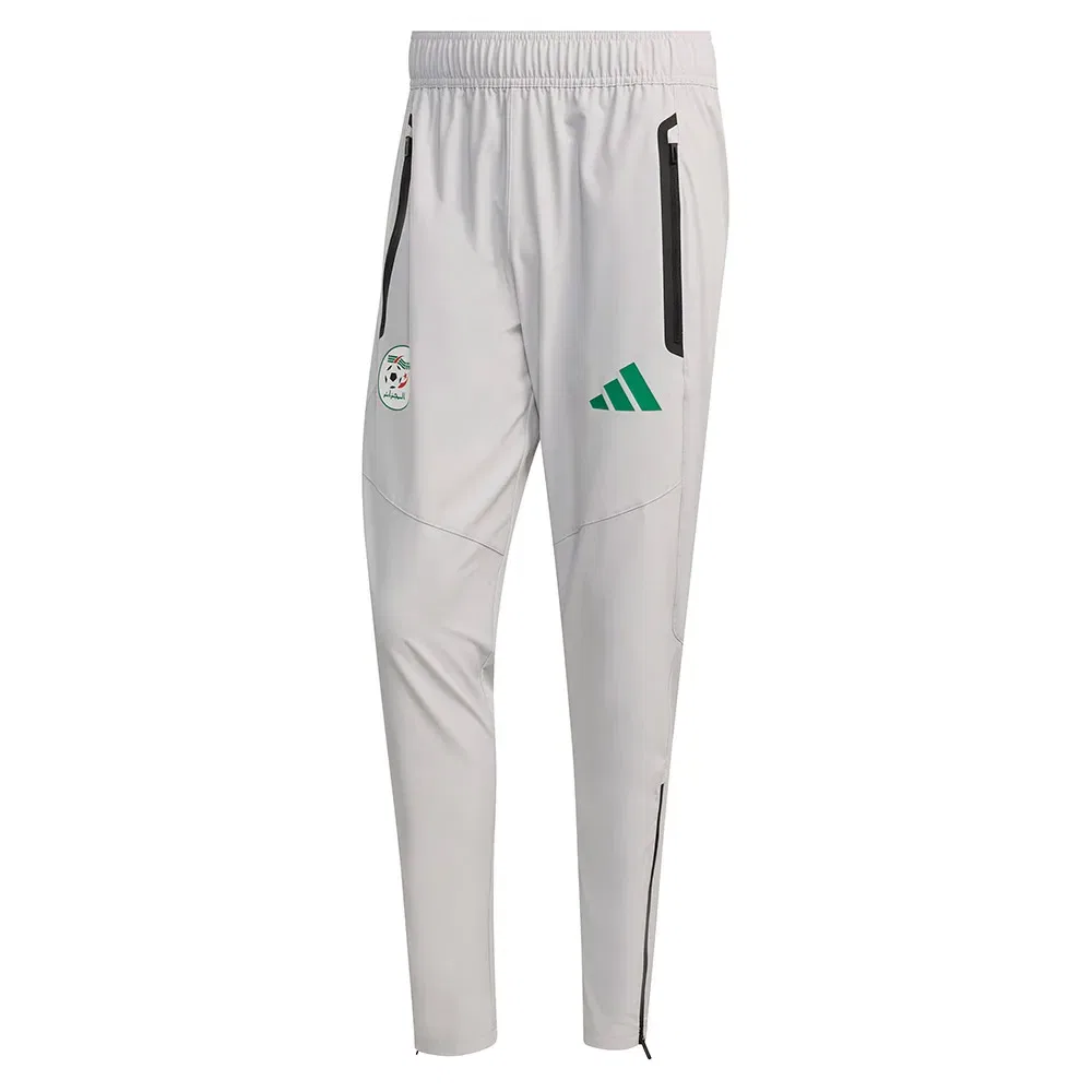 Мужские брюки из футера с эргономичным кроем Tiro Tech Adidas, White
