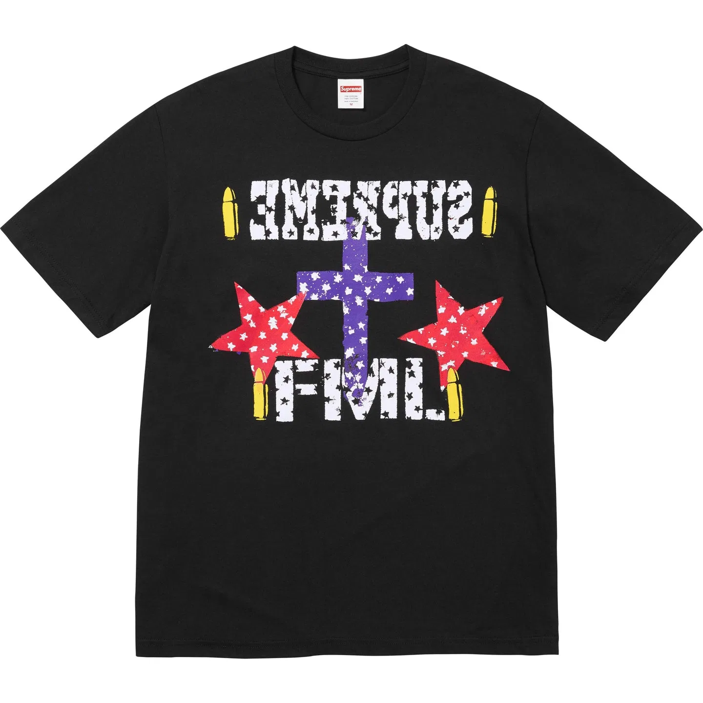 Унисекс футболка Supreme SS26 T Shirts Unisex Crew Neck, Brown/Brown — фото 3