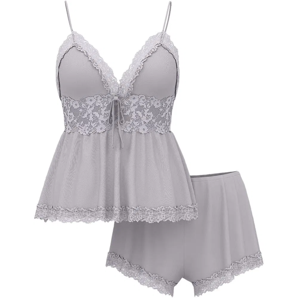 Женский комплект пижамы из дышащей ткани Victoria's Secret, Crystal Lilac