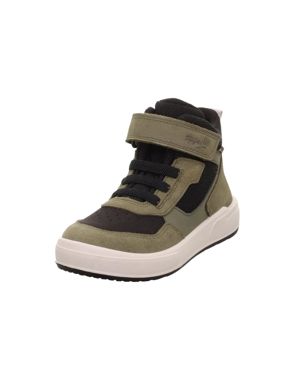Детские кроссовки для мальчиков с мембраной Gore-Tex Maverick Leicht Gefütterte Superfit, Verde Nero 7000