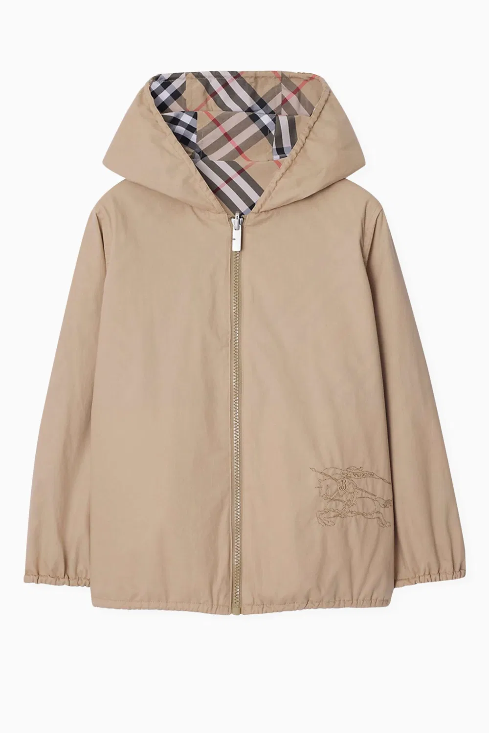 Куртка с клетчатым принтом Burberry — фото 4
