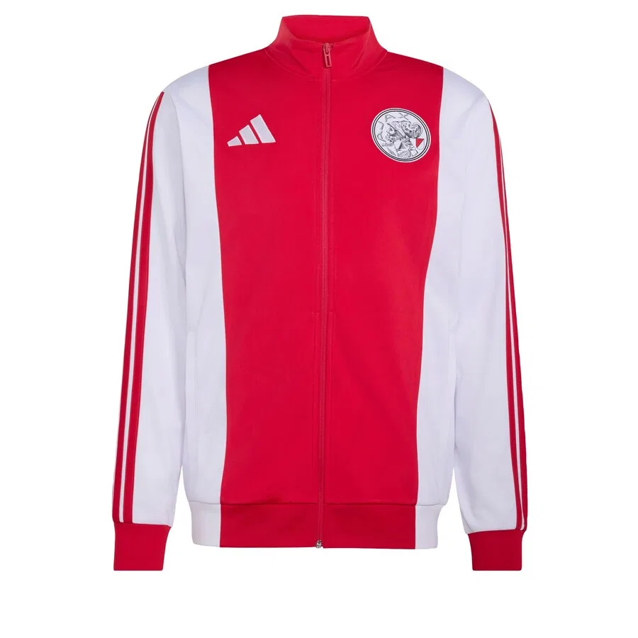 Тренировочная куртка ADIDAS PERFORMANCE 'Ajax DNA' белого цвета