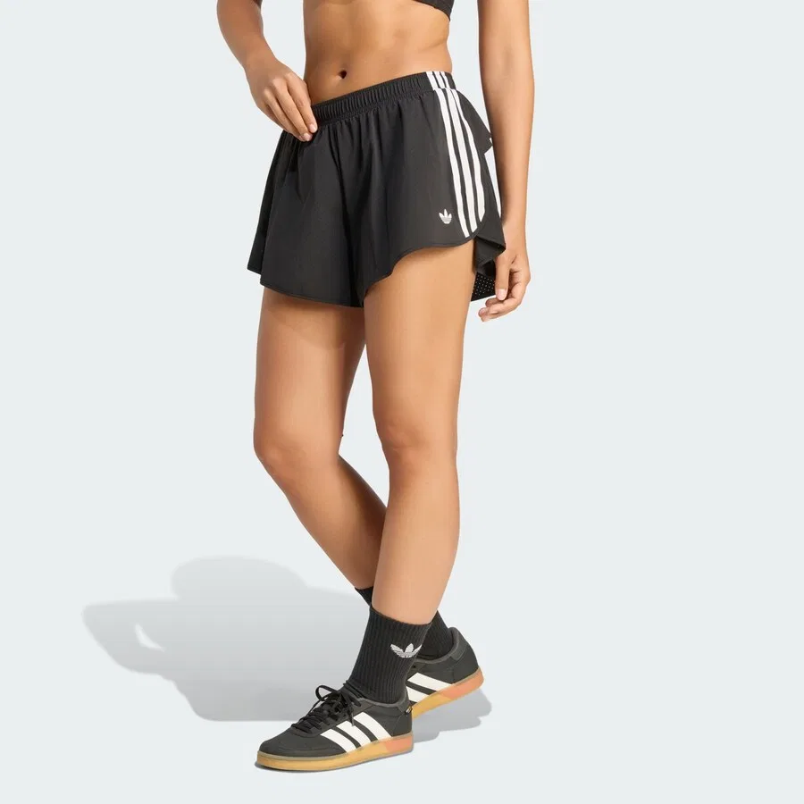 Спортивные брюки ADIDAS PERFORMANCE свободного кроя, черные — фото 2
