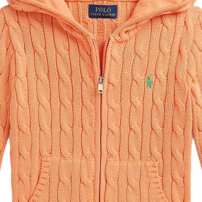 Детский свитер Regular Kids' Polo Ralph Lauren, Poppy — фото 4