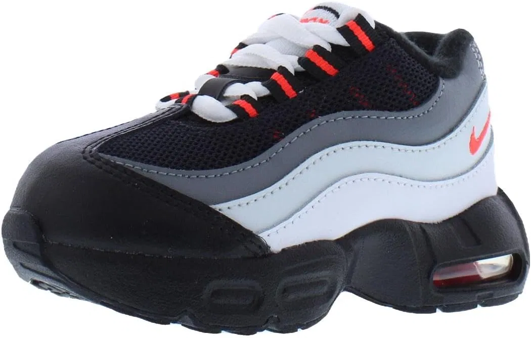Детские кроссовки для мальчиков Air Max 95 Recraft Nike, White/Infrared