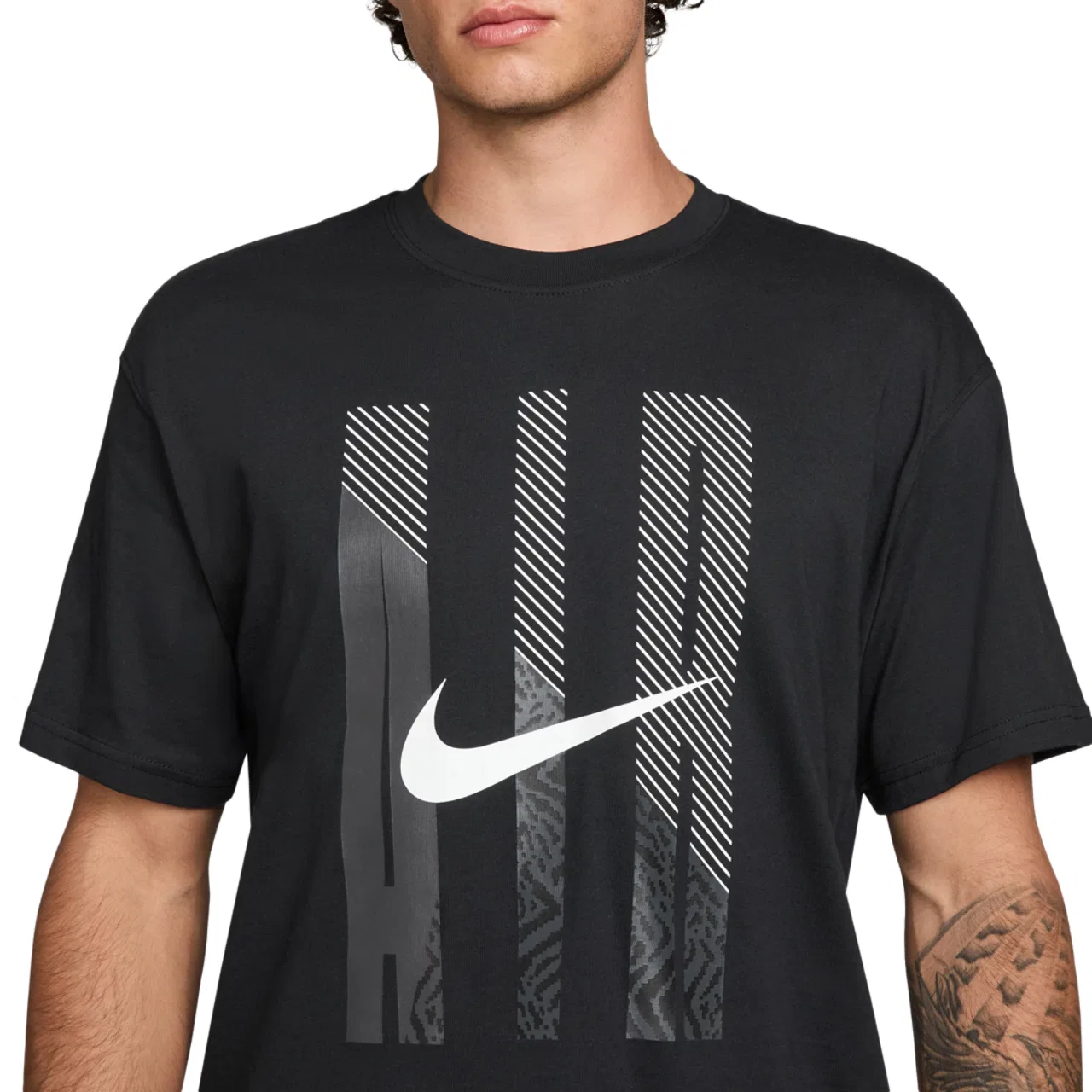 Футболка мужская M90 Air Nike, черный — фото 3