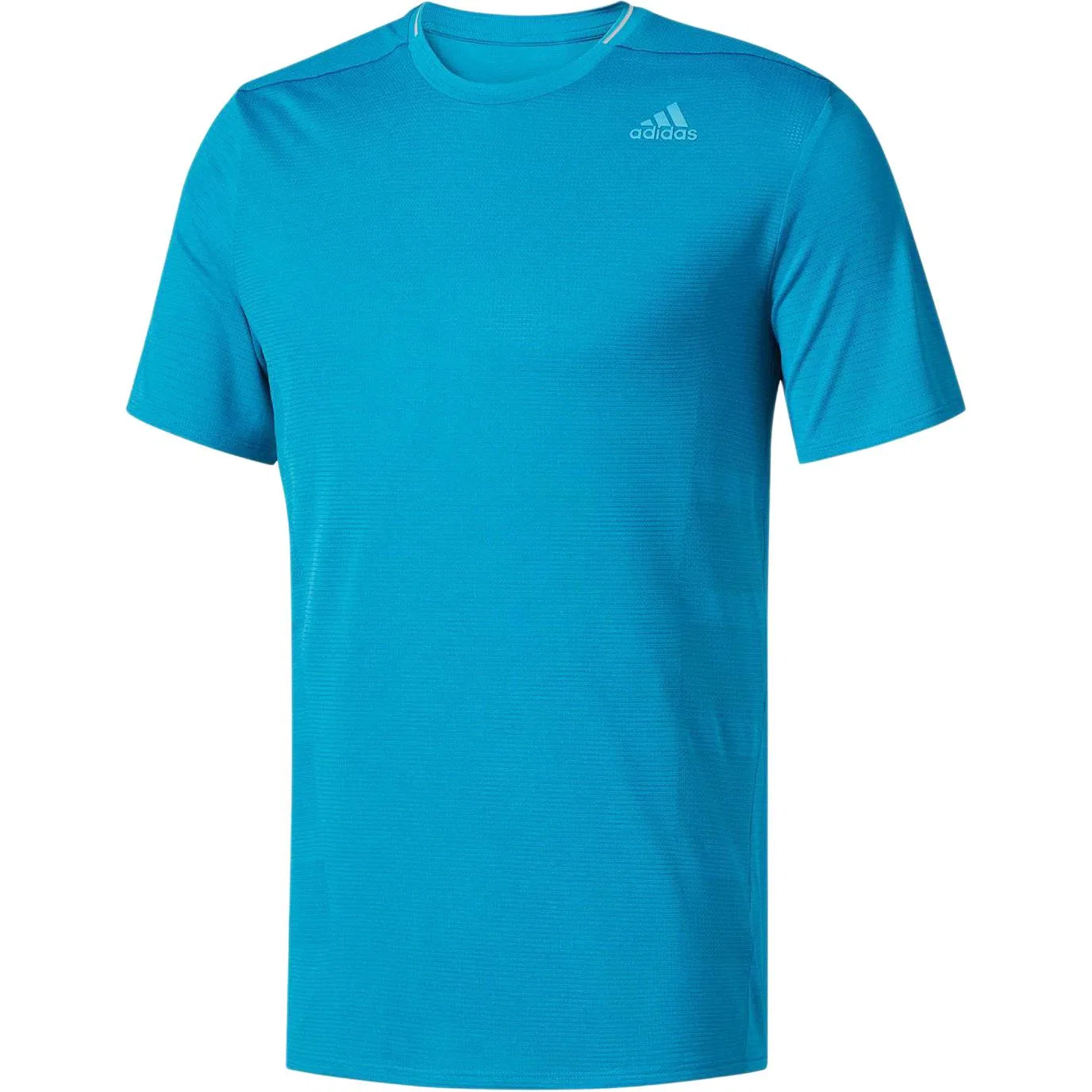 Футболка с круглым вырезом, прямая посадка, Adidas, Blue — фото 3