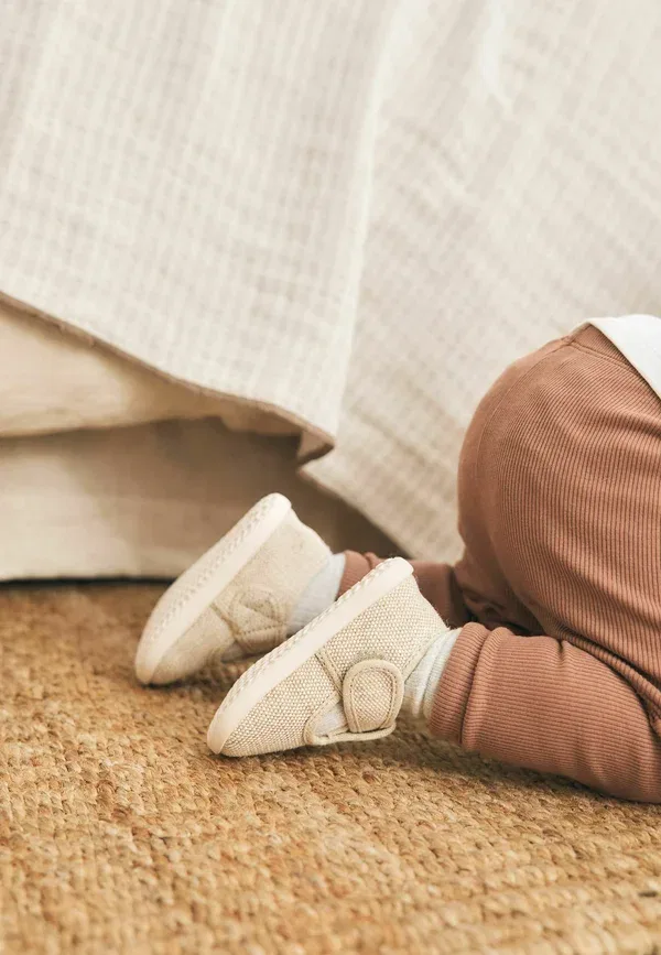 Ботинки на липучке с круглым носом Crawler T-bar Baby Shoes Next, Navy, нейтральный — фото 2