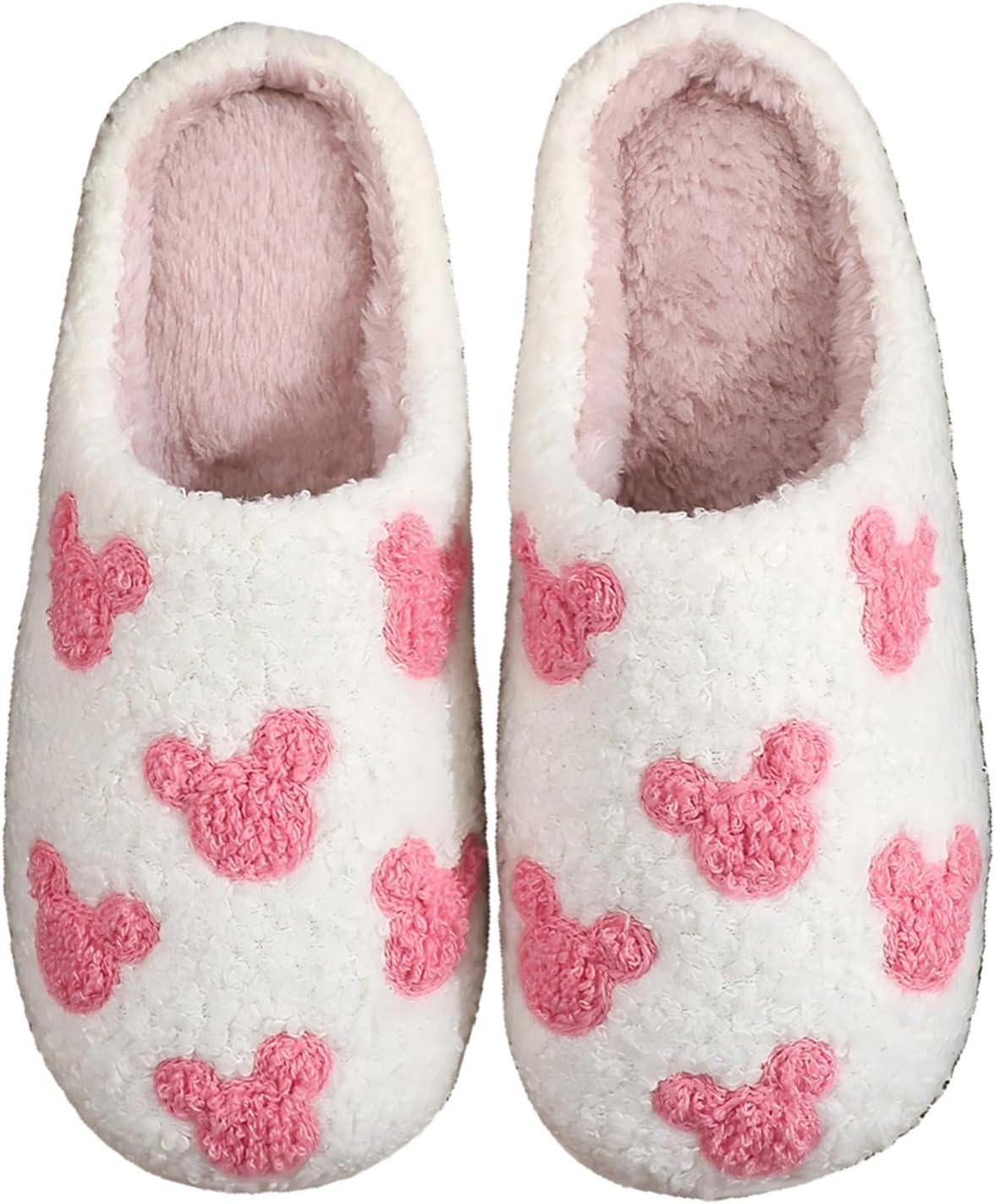 

Женские и мужские домашние тапочки Ретро Уютные Теплые Плюшевые Слипоны с Памятью Фоам для Дома Зимой, для улицы и дома Wiretran, Biscuits Mouse