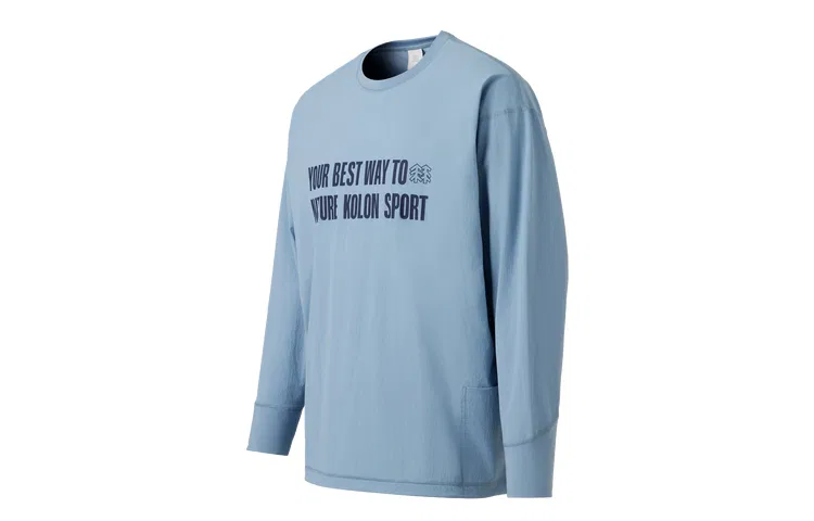 Футболка детская с круглым вырезом KOLON SPORT, Navy Blue NV — фото 3