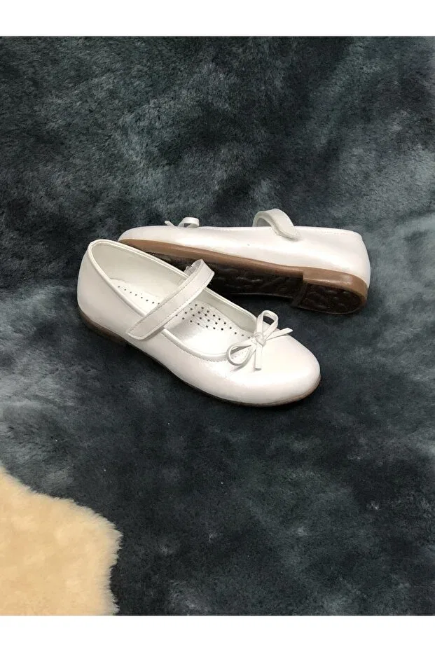 Детские балетки для девочек ортопедические Mini Angel, Sedef White — фото 2