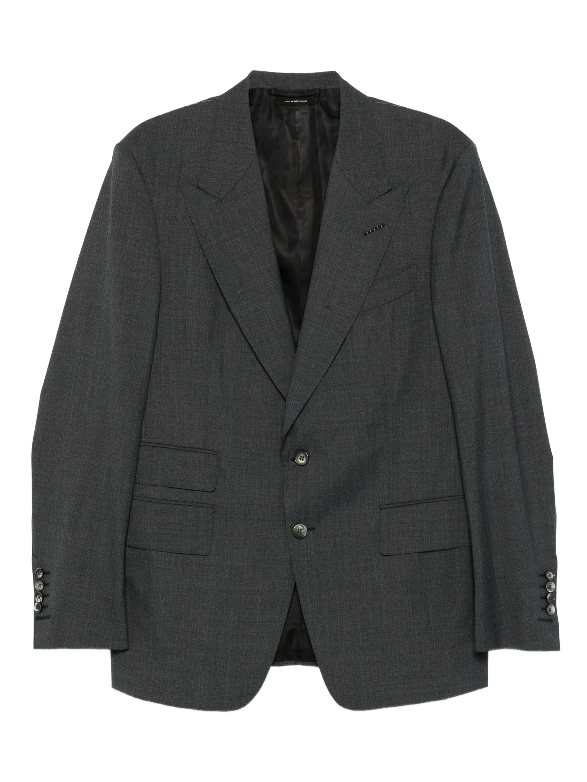 

Костюм с однобортным пиджаком Tom Ford, серый