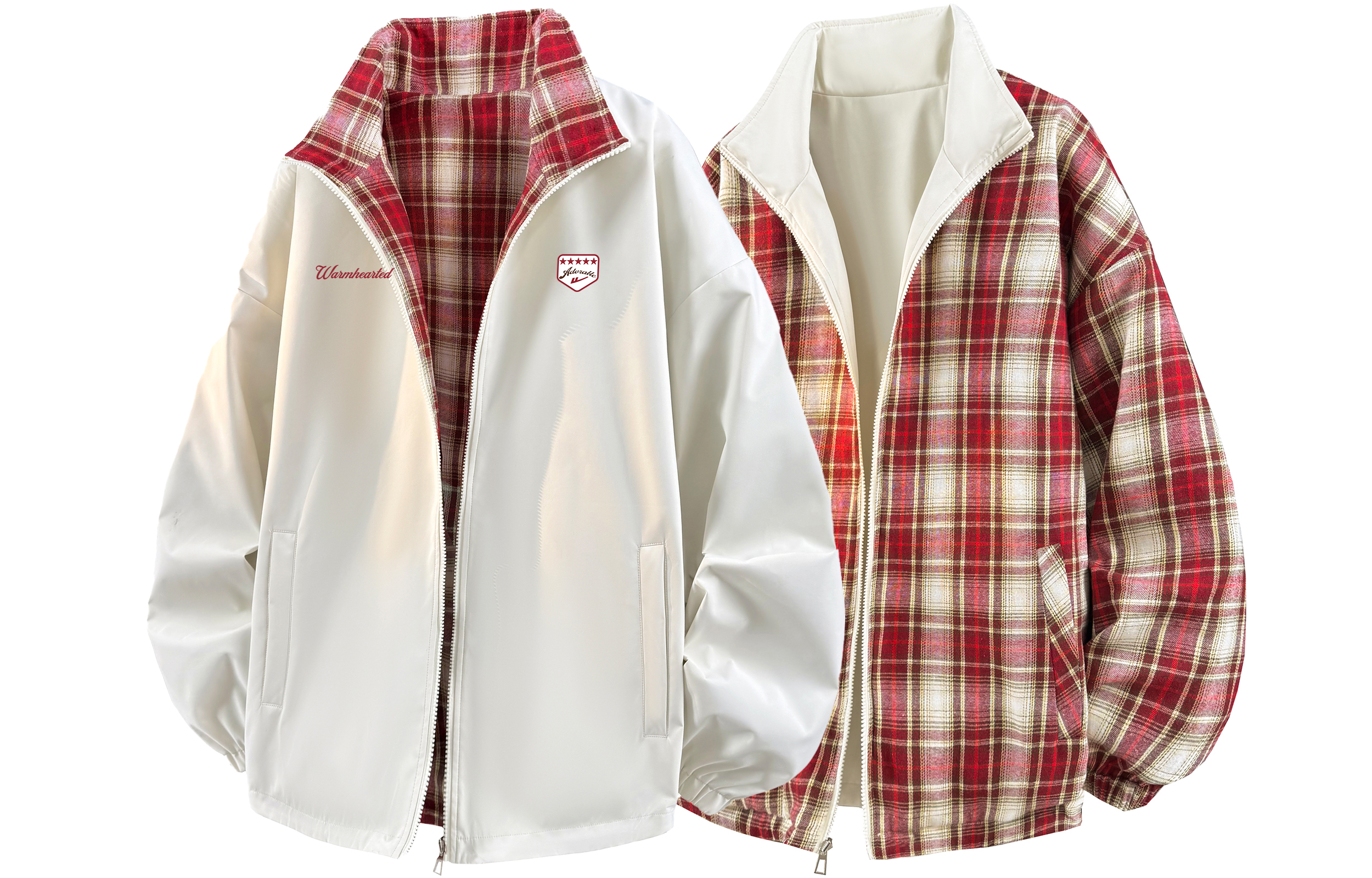 

Куртки и пальто Star Cloud Collection Riding The Wind Collection Unisex WARRIOR, хаки[plaid reversible]