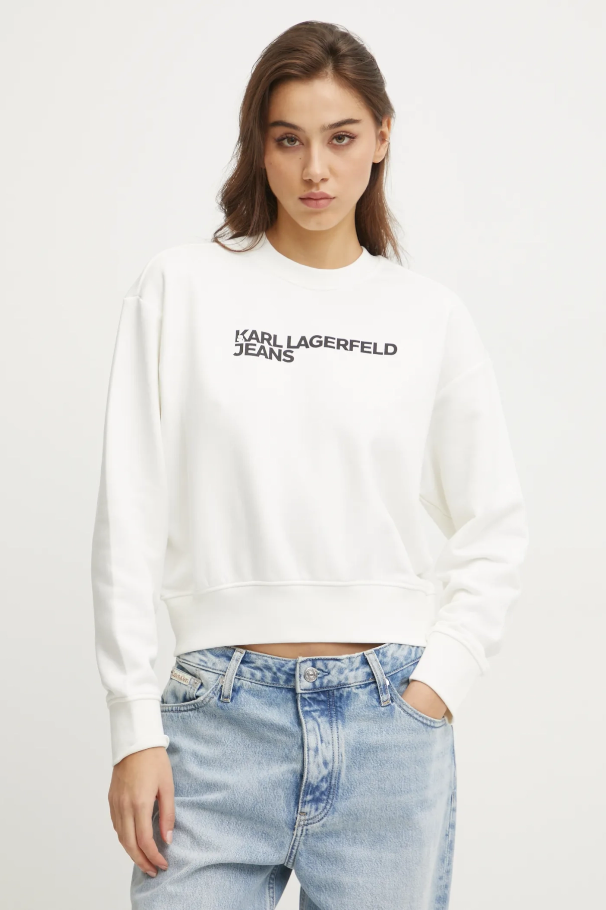 

Толстовка Karl Lagerfeld Jeans, белый