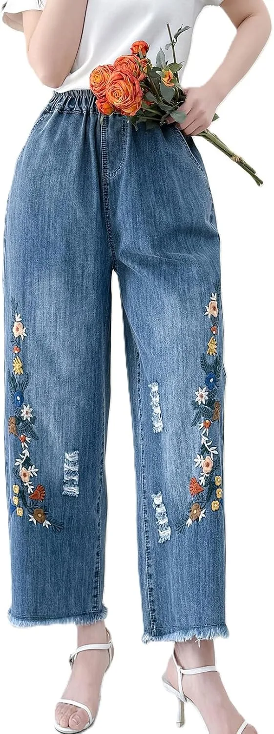 

Джинсы Mid-Rise Waisted для женщин Tozamil