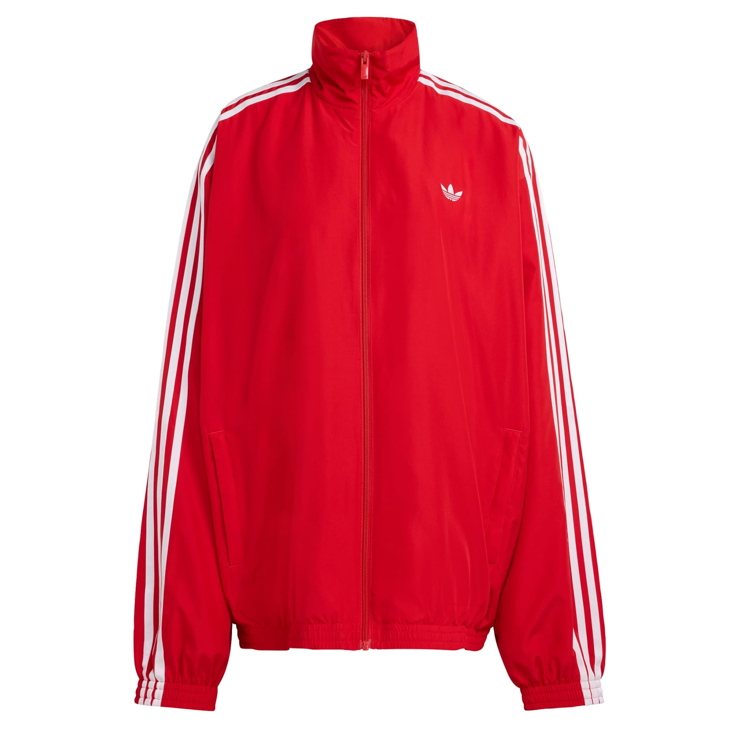

Adidas Originals Куртка межсезонная 'Firebird Adilenium' в красном цвете