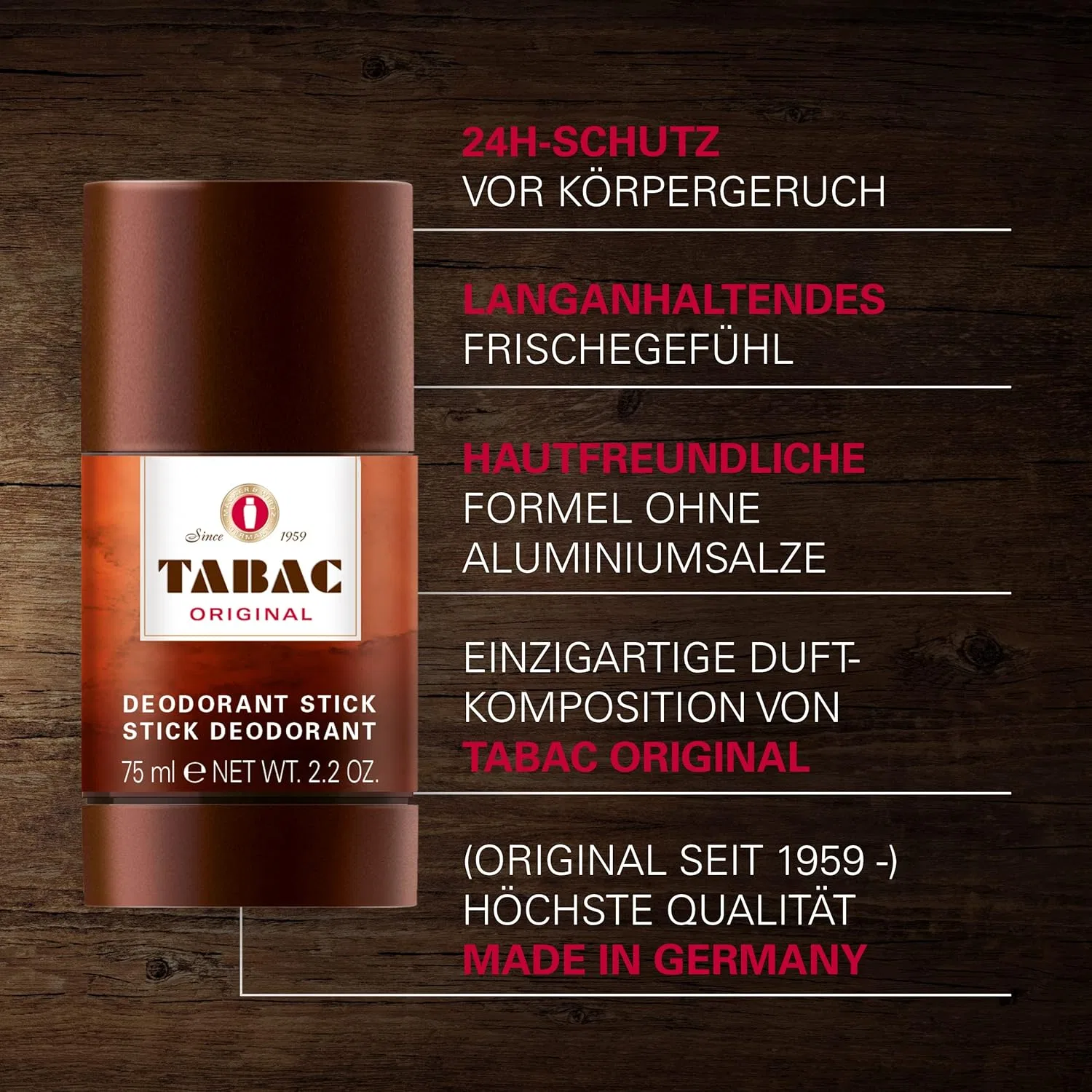 Набор дезодорант-стик и гель для душа «Original» от Tabac Tabac Original — фото 2