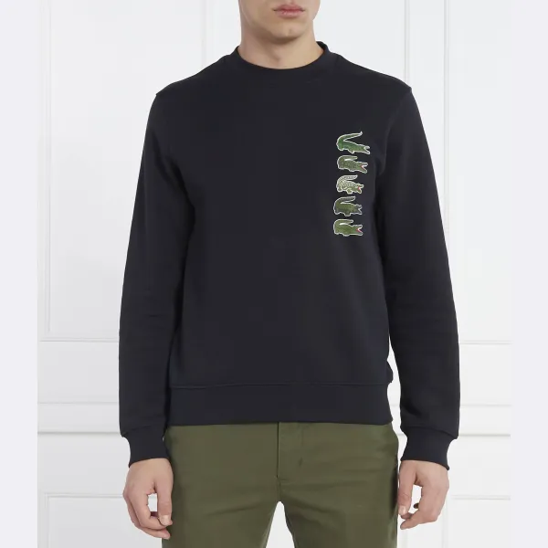 

Толстовка классического кроя Lacoste, синий