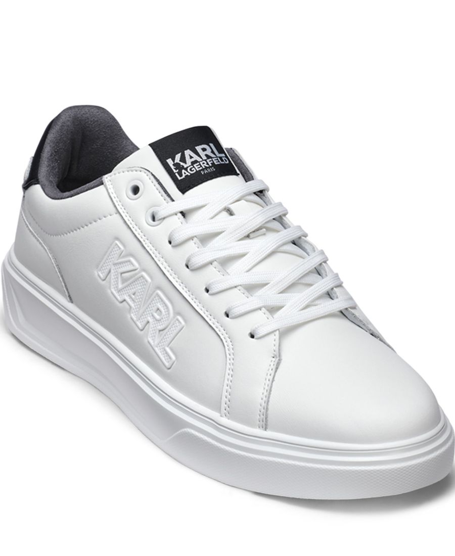 

Мужские кожаные кроссовки Karl KARL LAGERFELD PARIS, White
