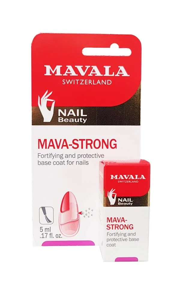 Укрепляющее базовое покрытие для ногтей Mavala MavaStrong Basecoat Mavala