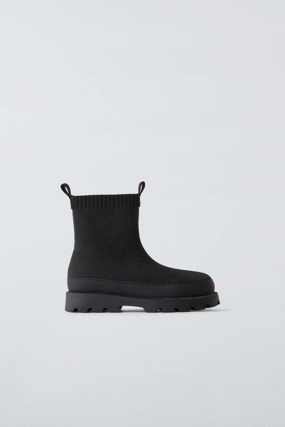 

Сапоги-носки ZARA, черный