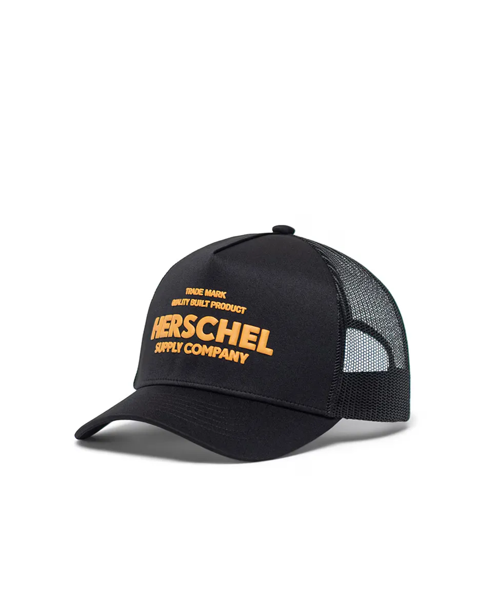 

Кепка для магазина Whaler Tall Mesh черного цвета Herschel, чёрный