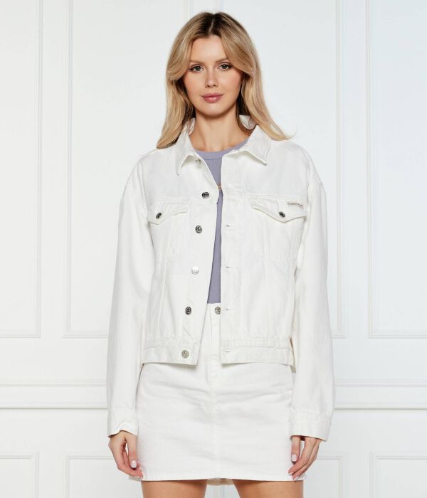 

Джинсовая куртка Regular fit Calvin Klein Jeans, белый