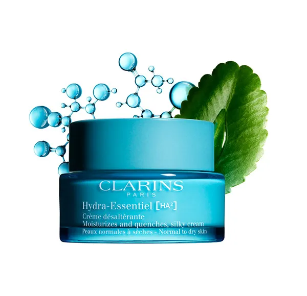 Крем для лица Clarins — Увлажняющий и восстанавливающий Hydra Essentiel Crème Désaltérante, 50 мл — фото 3