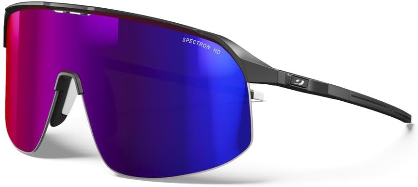 

Солнцезащитные очки Julbo Density Performance для мужчин и женщин с полной вентиляцией, панорамным обзором для активных видов спорта - 100% защита от УФ-излучения, Black Frame - Blue Lens (Spectron 3 Hd)