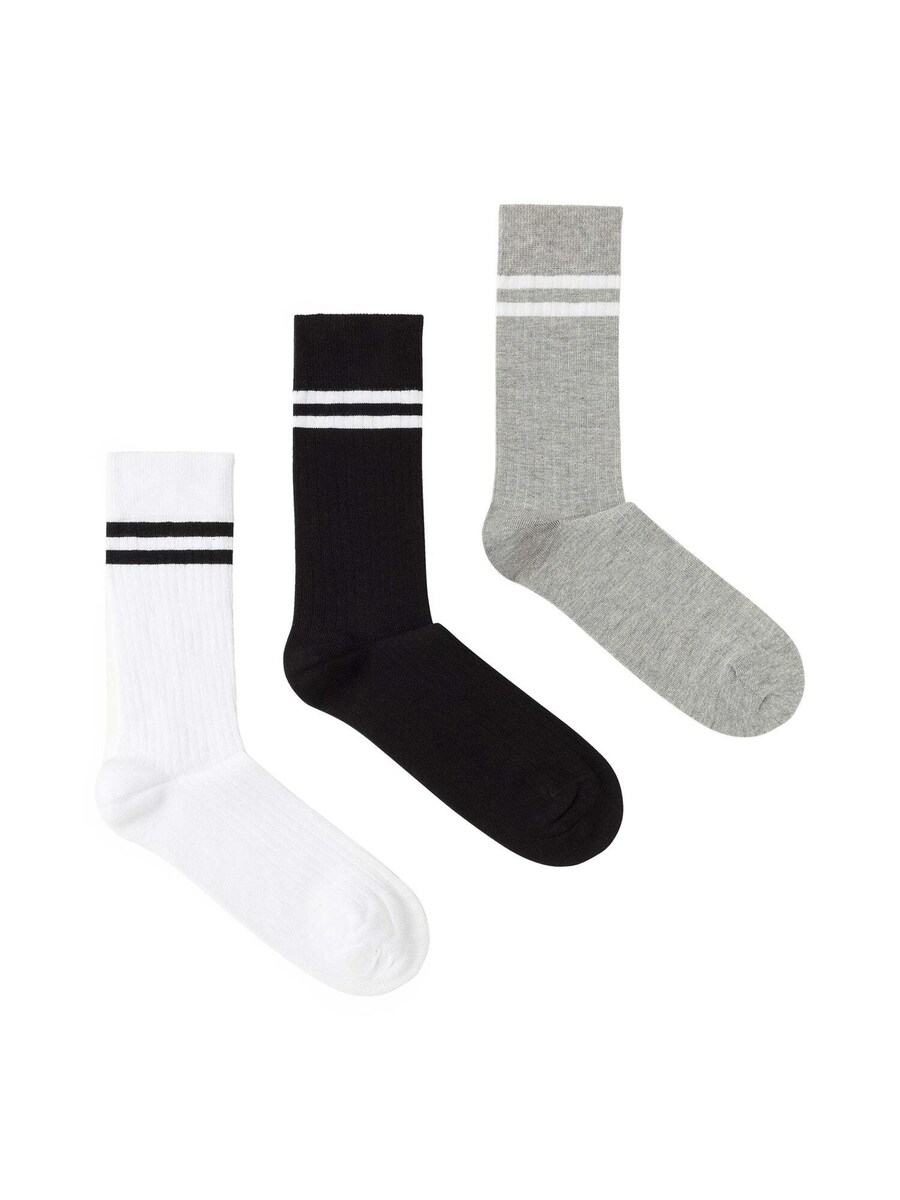 

Носки Pepe Jeans, цвет Grey/Black/White