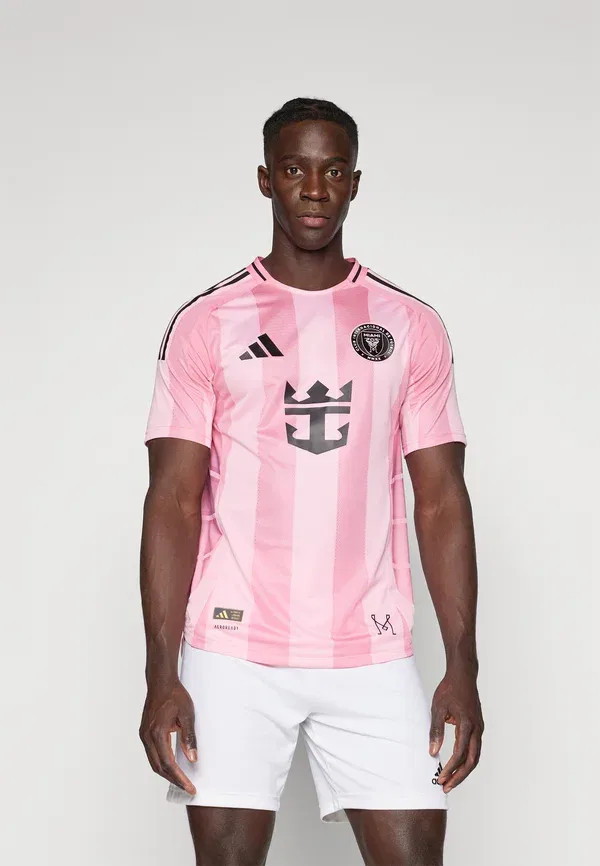 Футболка Adidas Performance Inter Miami 25/26 Home Authentic Messi Club Wear, светло-розовый