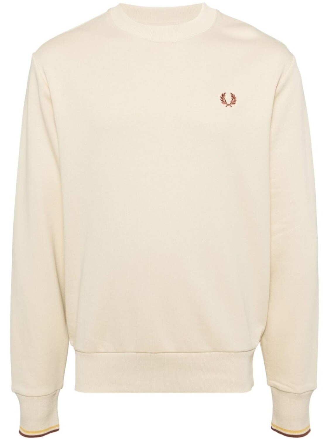 

Fred Perry толстовка с вышитым логотипом, желтый