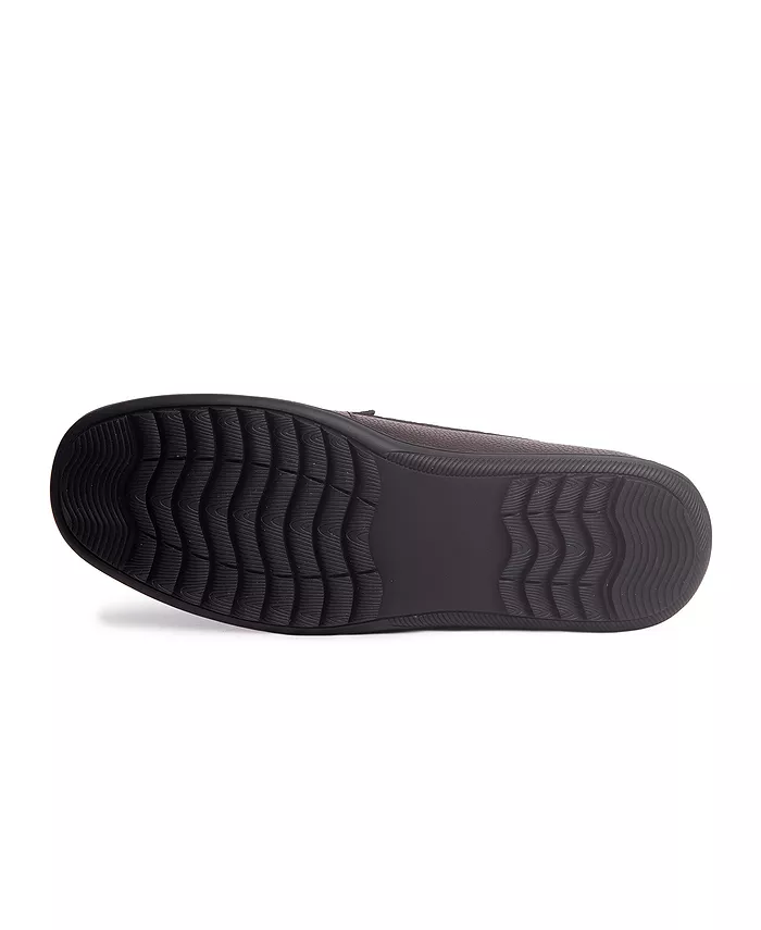 Мужские лоферы Elliot Road с технологией Hands-Free Slip On и пряжкой Marc Joseph New York, коричневый — фото 4