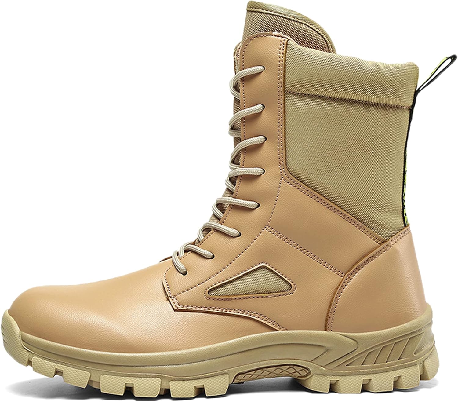 

Ботинки для походов hongrenamz мужские водонепроницаемые высокие противоскользящие для трекинга и прогулок на открытом воздухе, взрослые, хаки, EU39/US7