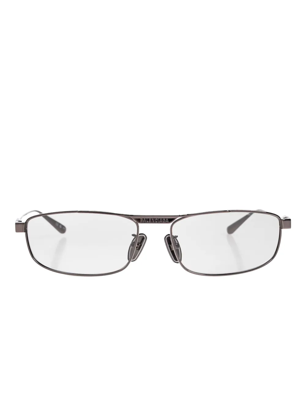 

Солнцезащитные очки Tag 3.0 в прямоугольной оправе Balenciaga Eyewear, серебряный