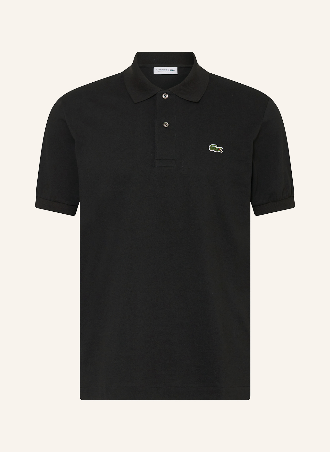 

Рубашка поло из пике Lacoste, черный