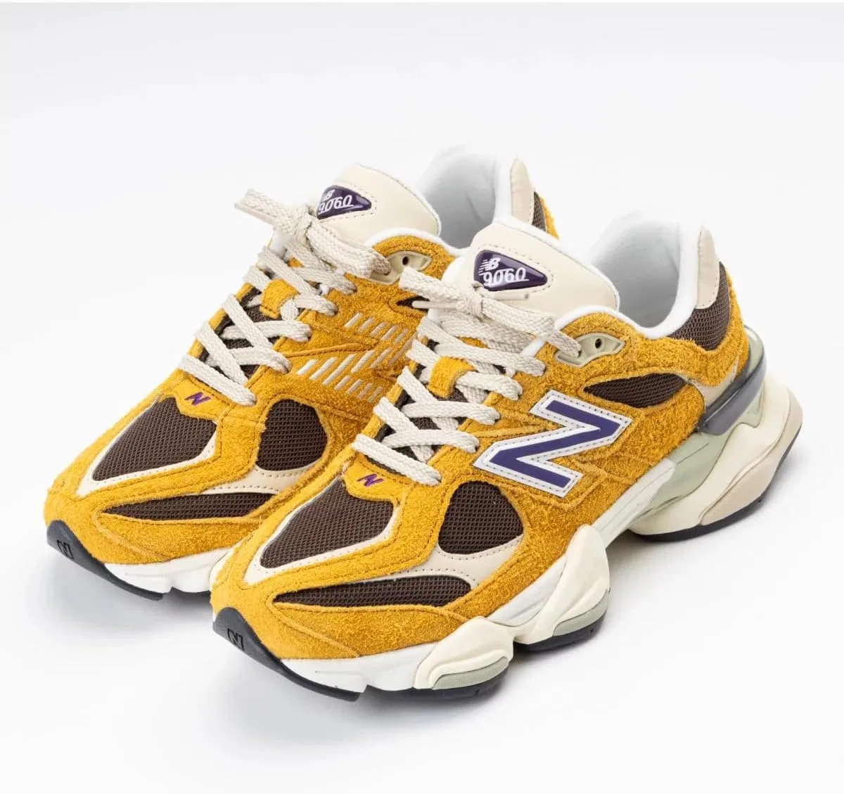 Кроссовки New Balance 9060, Butterscotch — фото 3