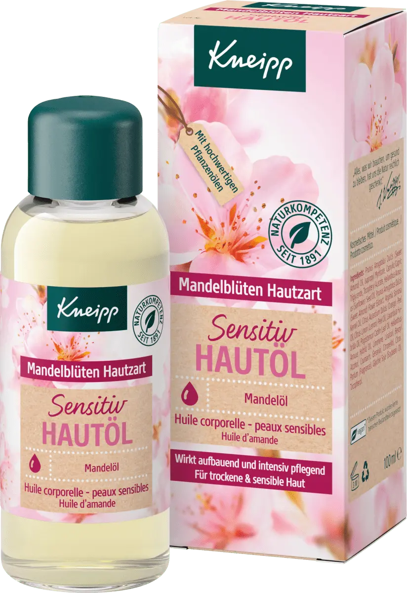 

Масло для тела по типу кожи цветки миндаля 100мл Kneipp